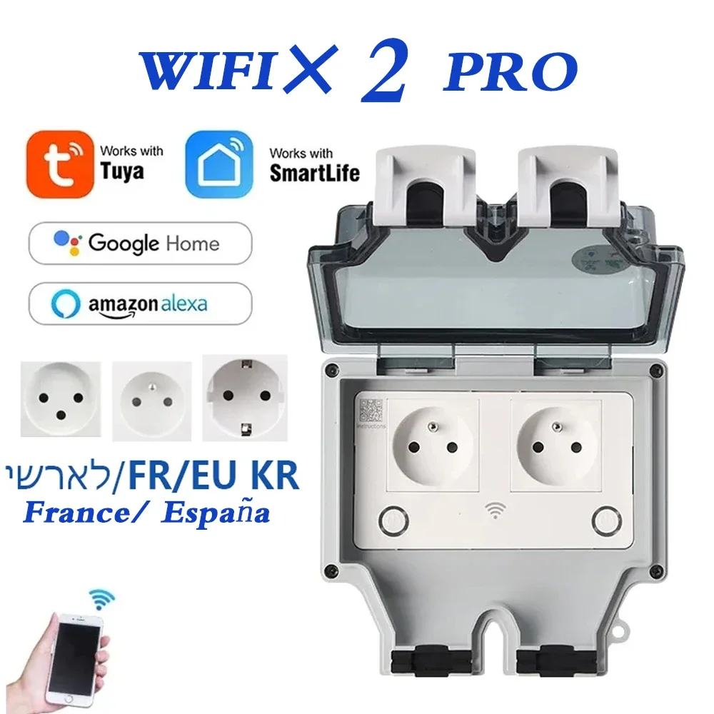 Tuya Su Geçirmez Elektrik Priz - Timer Dual Outlet incelemesi ve fiyatı